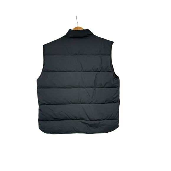 Cabela's Puffer Vest Men Sz L Black Premier Northern Goose Down Pockets Full Zip - Picture 7 of 9